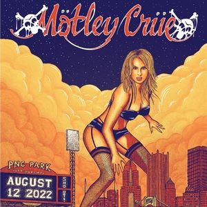 MOTLEY CRUE STADIUM TOUR PNC PARK PITTSBURGH PA POSTER 18x24